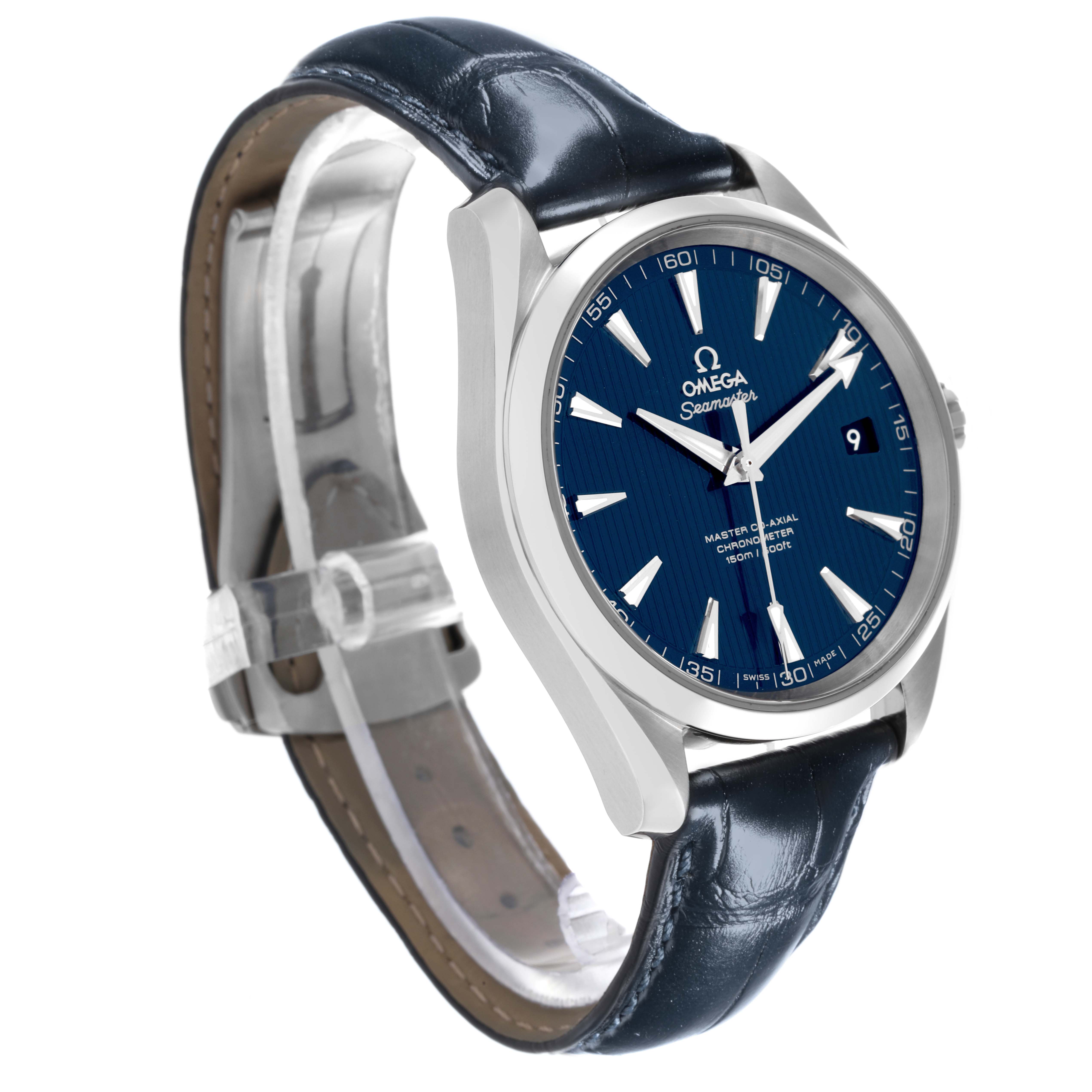 Omega Seamaster Aqua Terra Blue Steel Mens Watch 41.5 MM 231.13.42.21.03.001