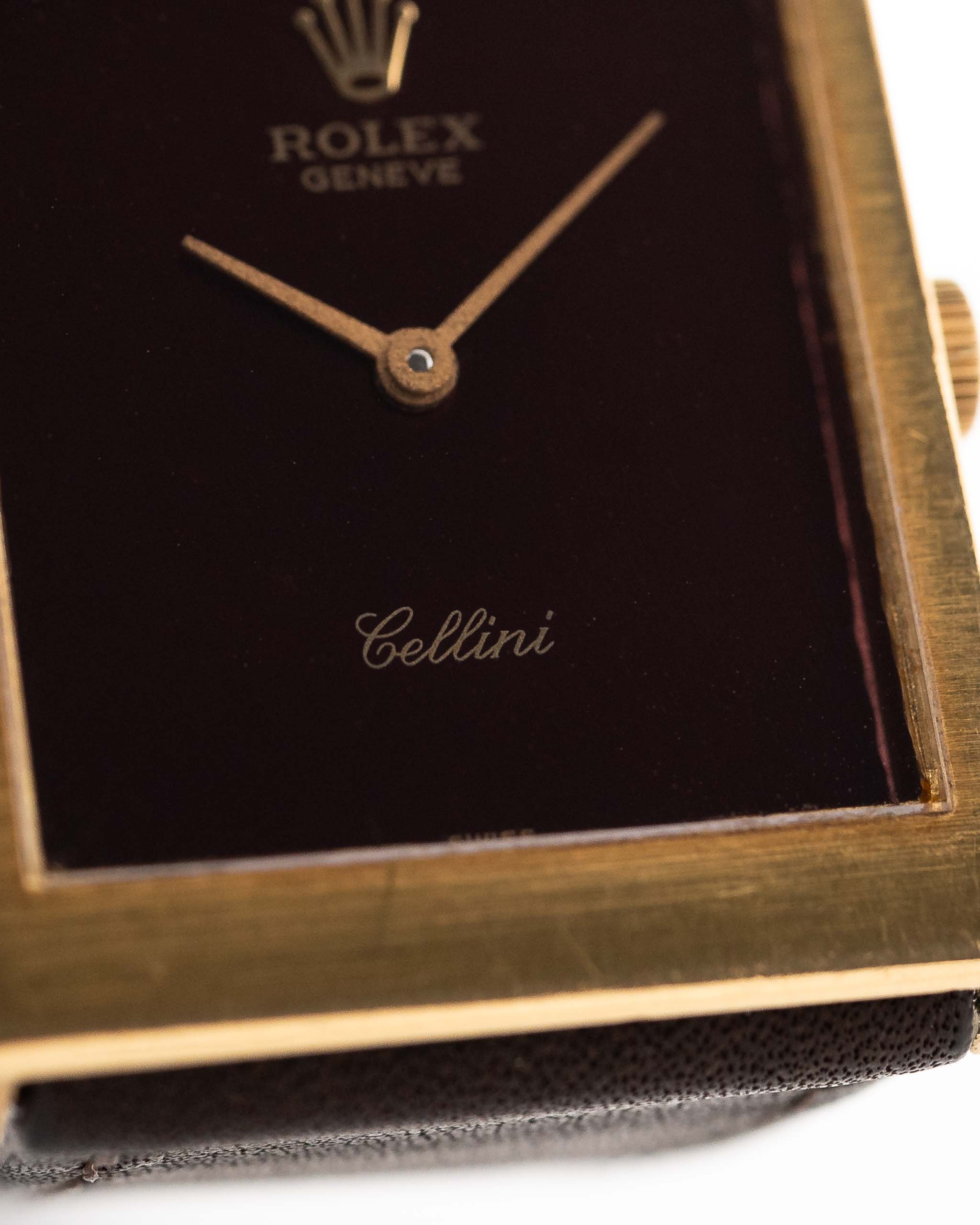 Rolex Cellini 4014 Burgundy 1972