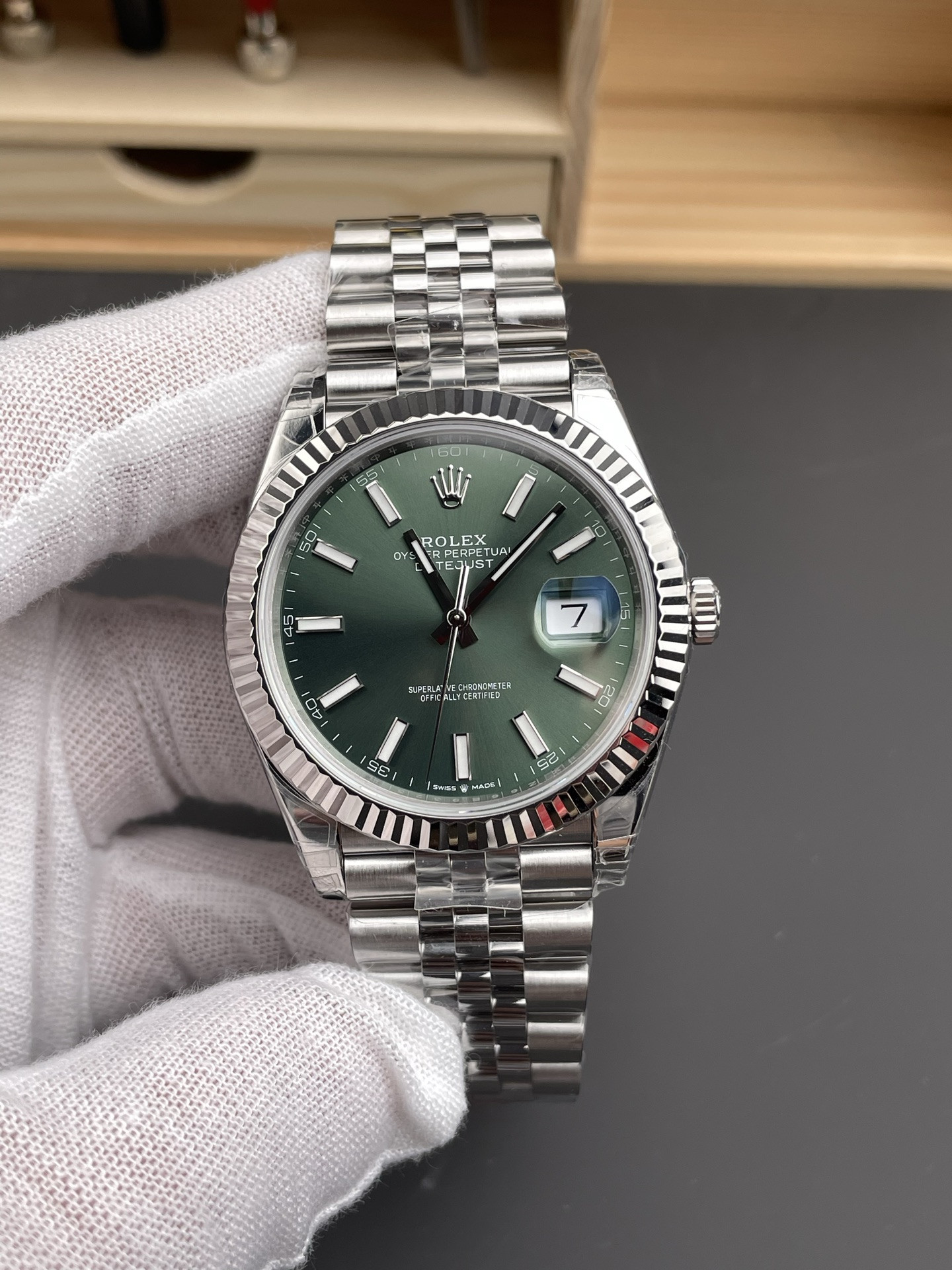 Datejust Mint Green Dial