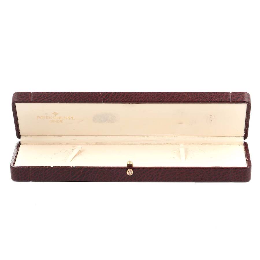 Patek Philippe Gondolo 18K Yellow Gold Silver Dial Mens Watch 5010