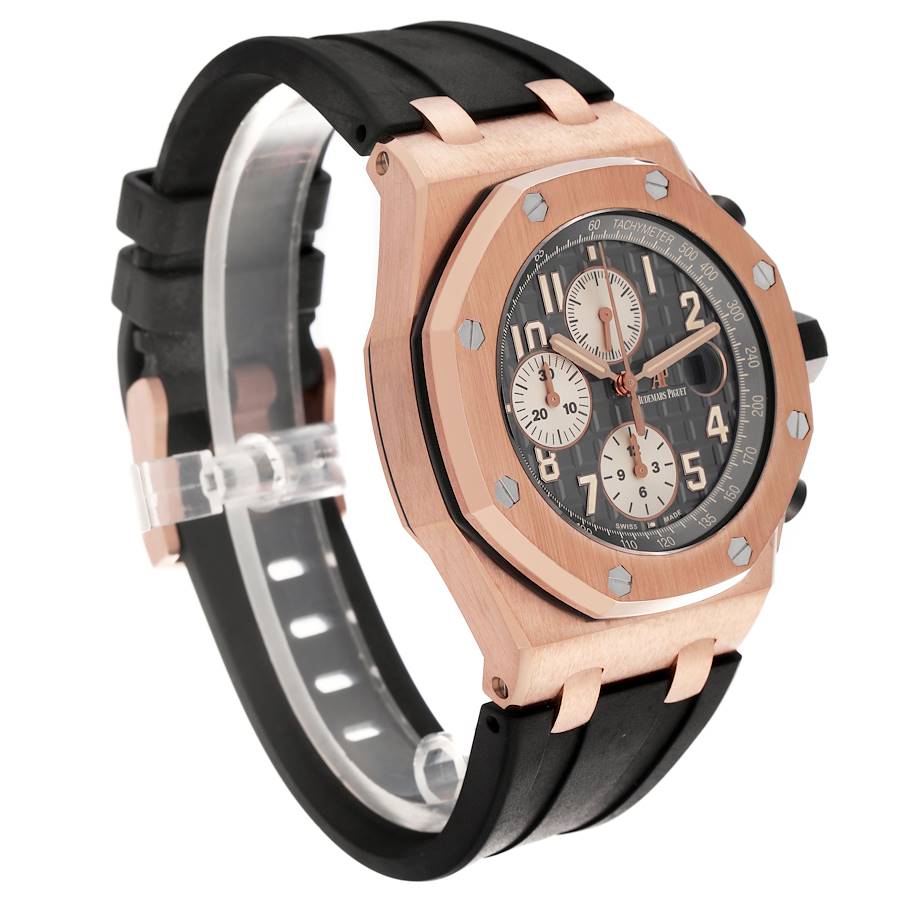 Audemars Piguet Royal Oak Offshore Rose Gold Mens Watch 26470OR