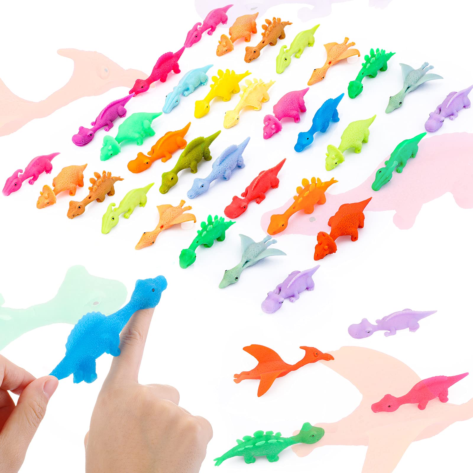 (🎅CHRISTMAS HOT SALE-49% OFF)🎁Slingshot Dinosaur Finger Toys, BUY 5 GET 3 FREE & FREE SHIPPING