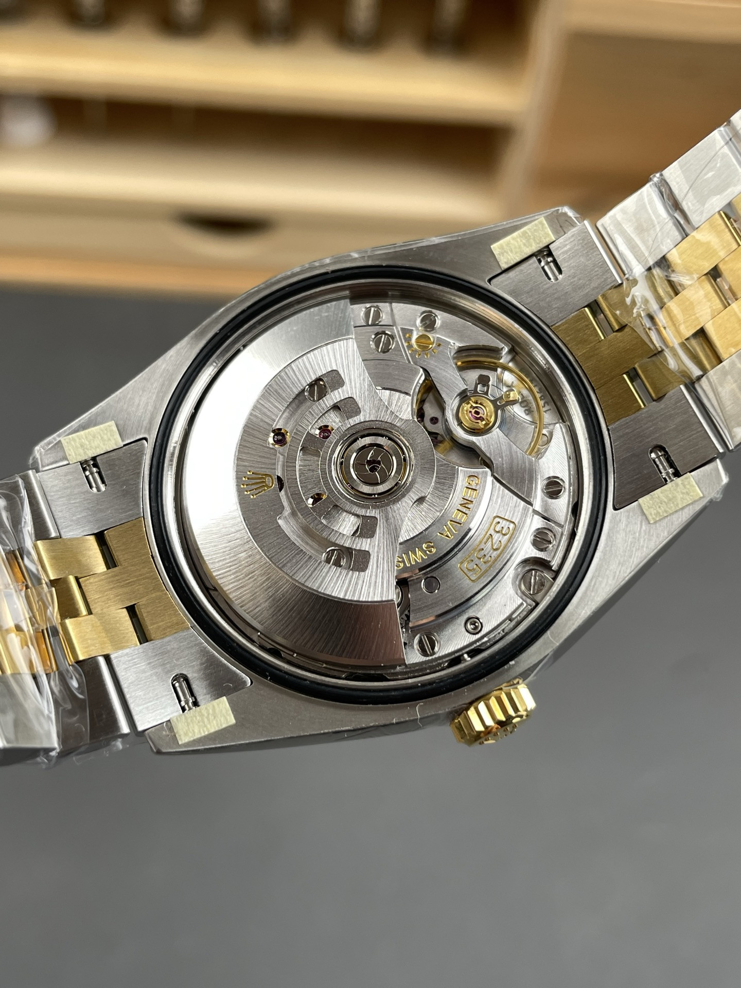Two-Tone Grid Wave Dial Datejust