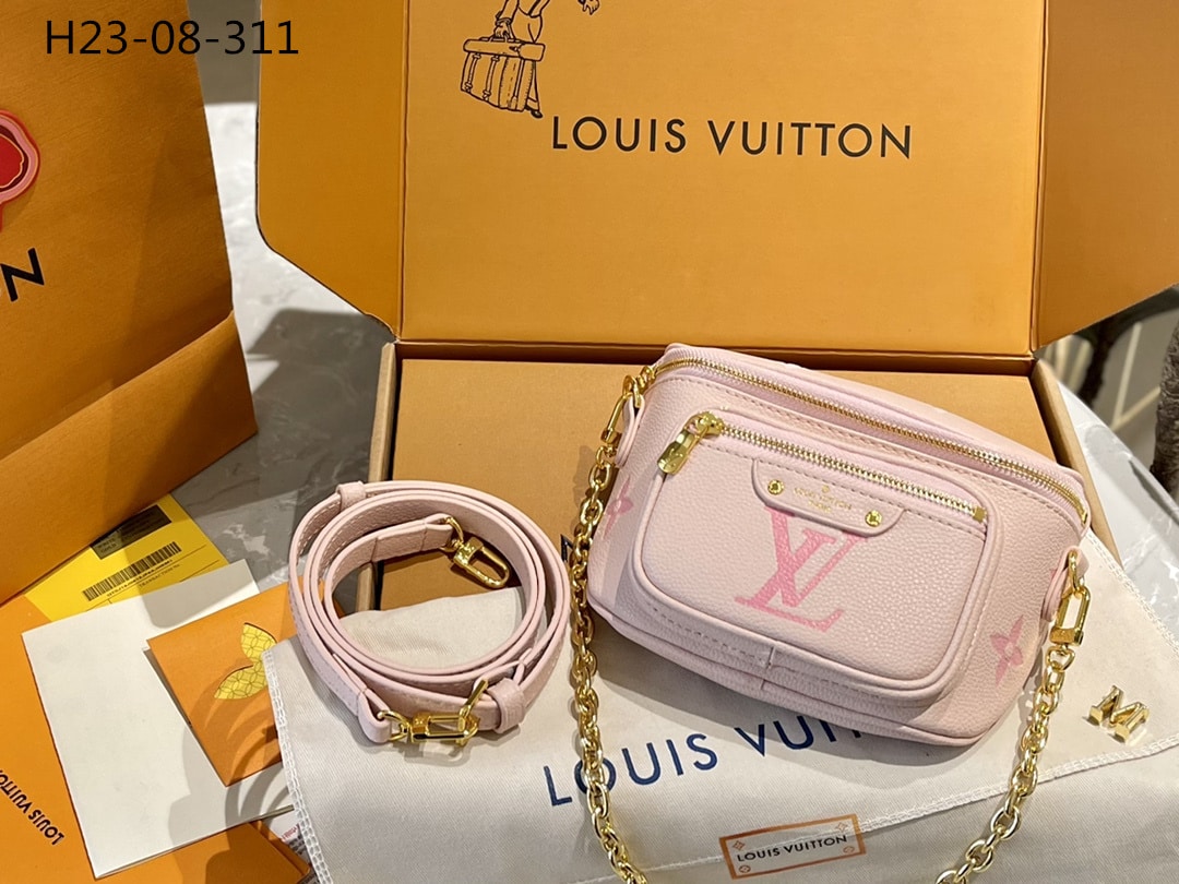 Louis Vuitton Mini Bumbag Pink 18Cm M82347