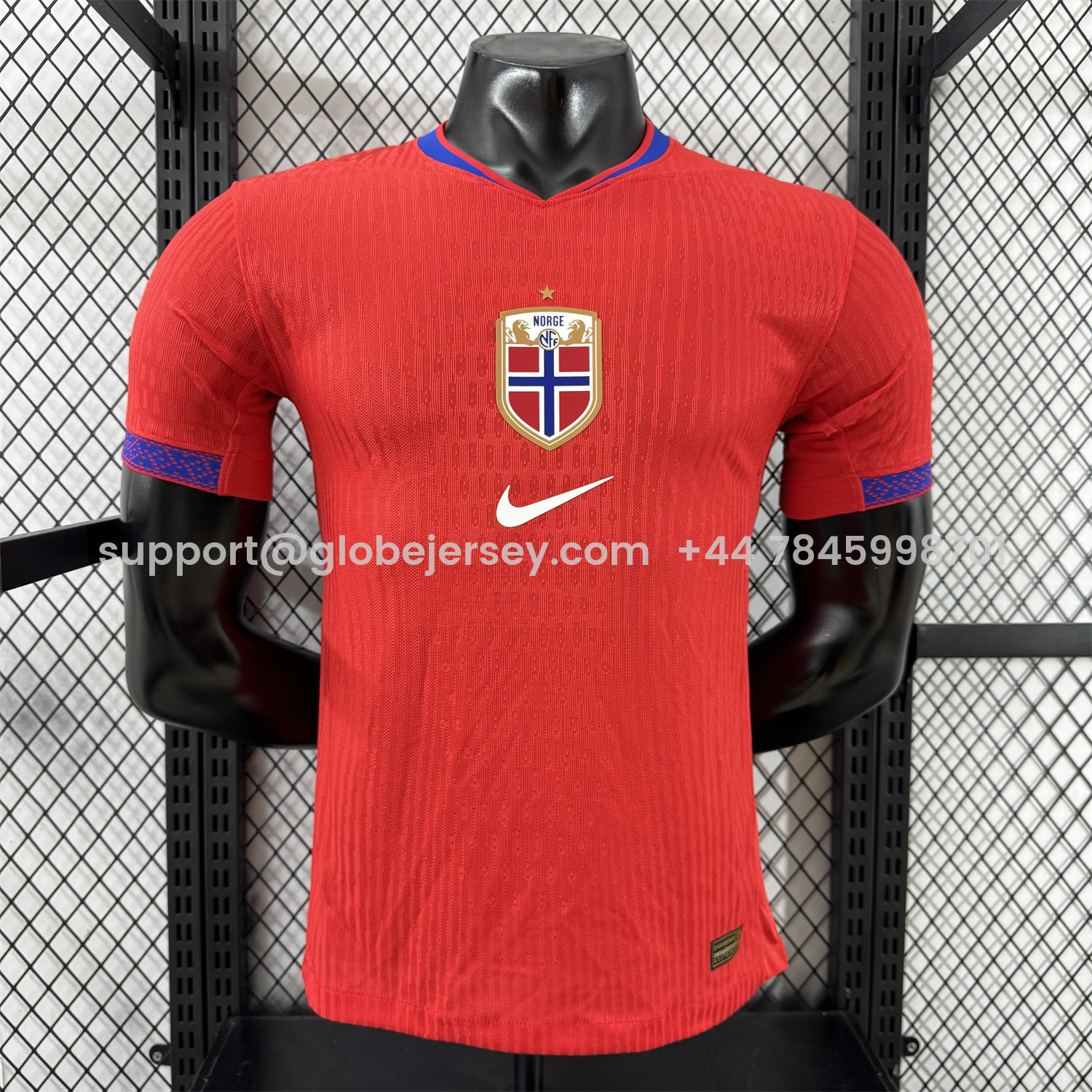 Norway 25-26 Home Women's Team Home Jersey - Men's Player Version