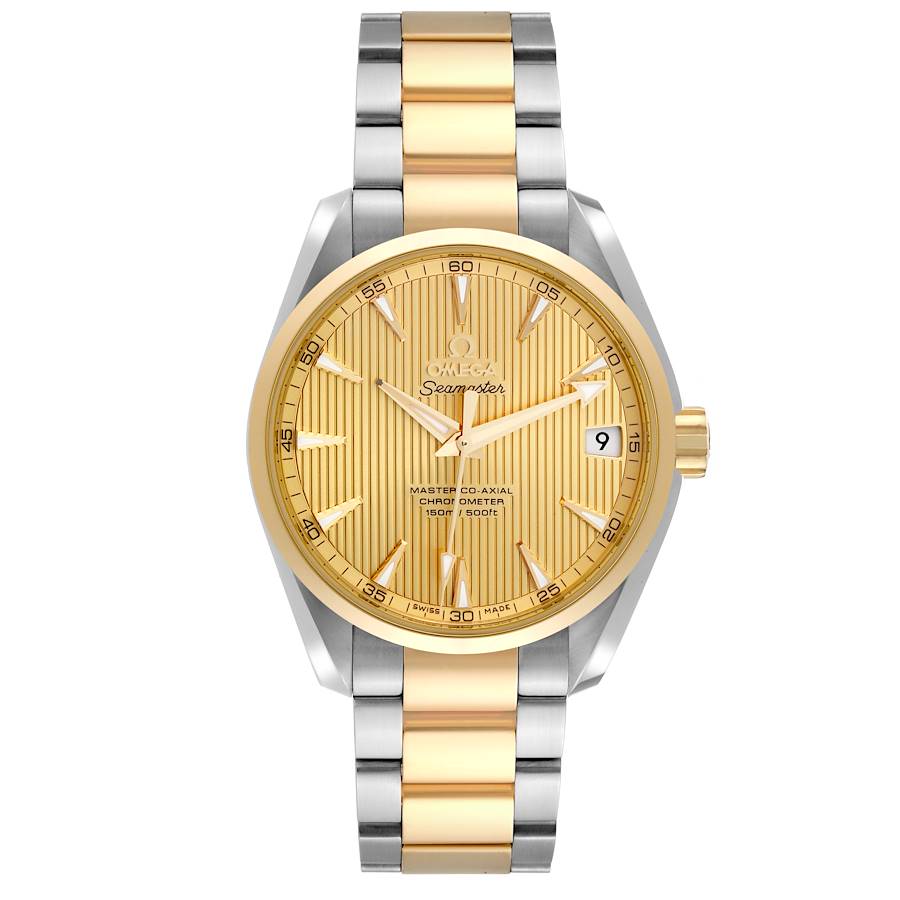 Omega Seamaster Aqua Terra Steel Yellow Gold Watch 231.20.39.21.08.001