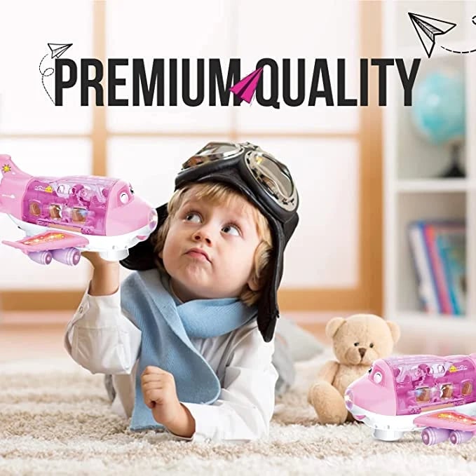 (🎁Children's Day Sale-47% OFF) 360° Rotating Electric Toy Plane ✈