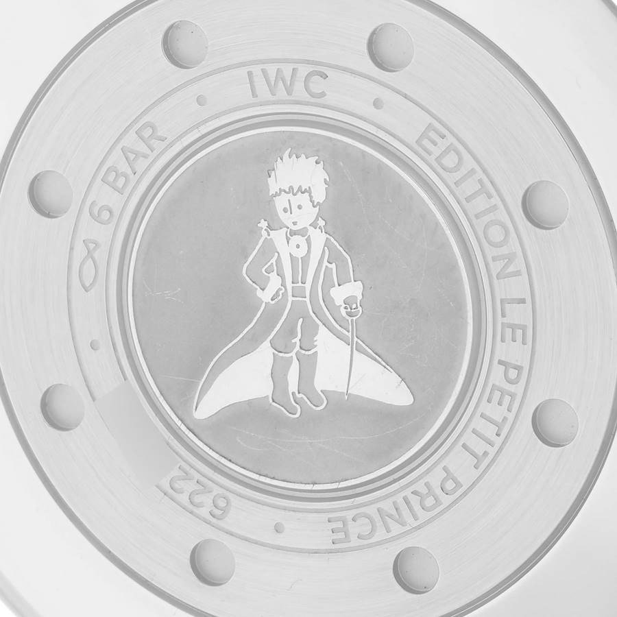 IWC Pilot Le Petit Prince Big Pilots Blue Dial Steel Watch IW501002