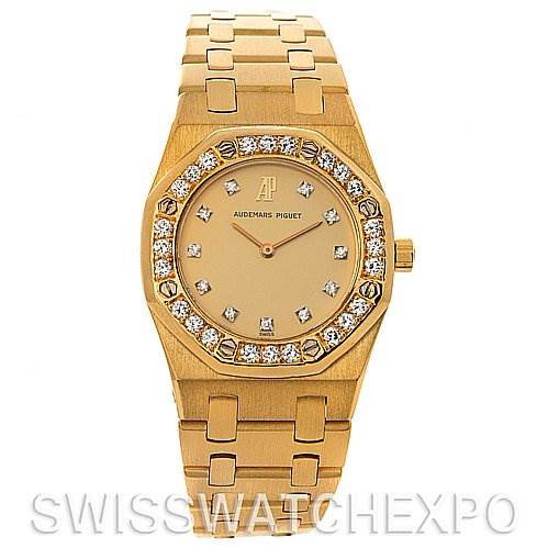 Audemars Piguet Royal Oak 18k Gold Ladies Watch