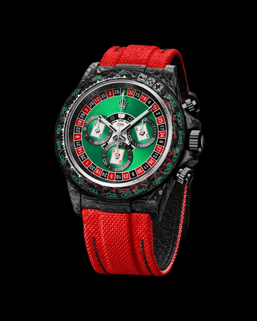DiW 41mm Rolex Daytona LUCKY PLAYER (CASINO) 41mm