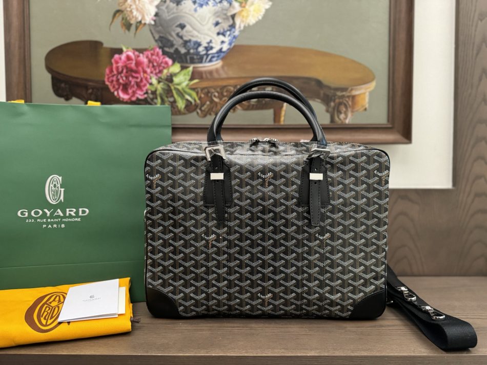 Goyard Ambassade Briefcase — Premium Business Bag Dupe