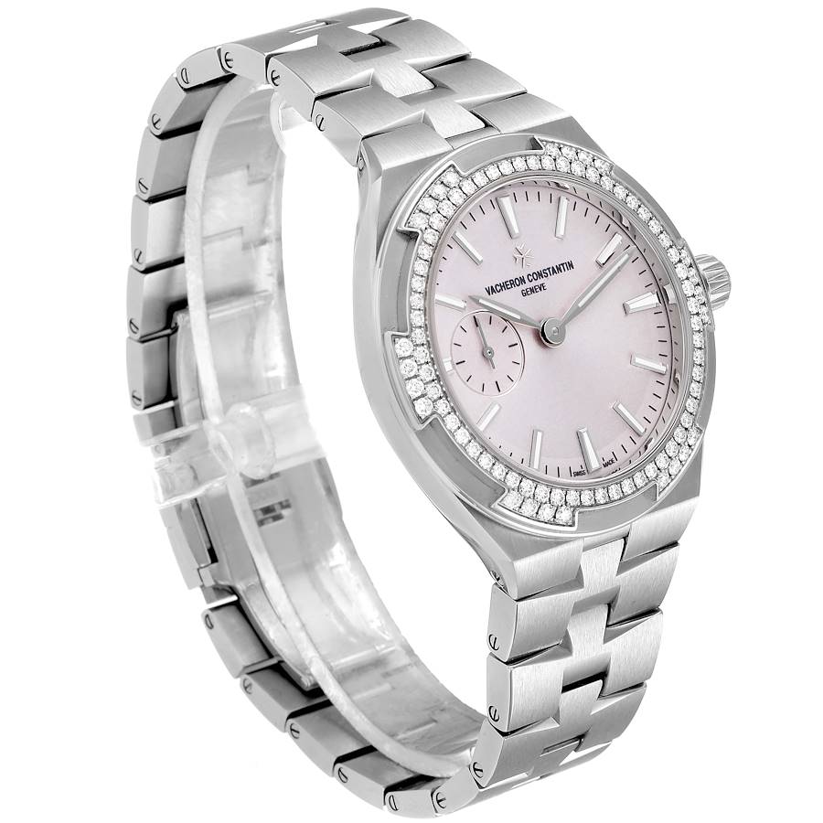 Vacheron Constantin Overseas 37 Steel Diamond Ladies Watch 2305V