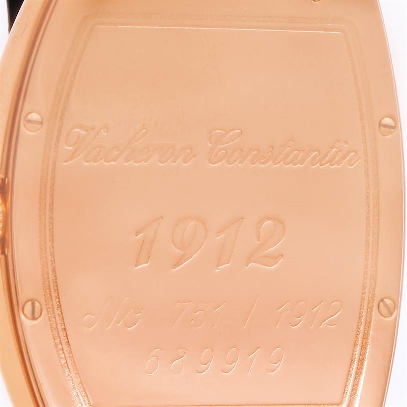 Vacheron Constantin Historique Rose Gold Limited Edition Watch 37001