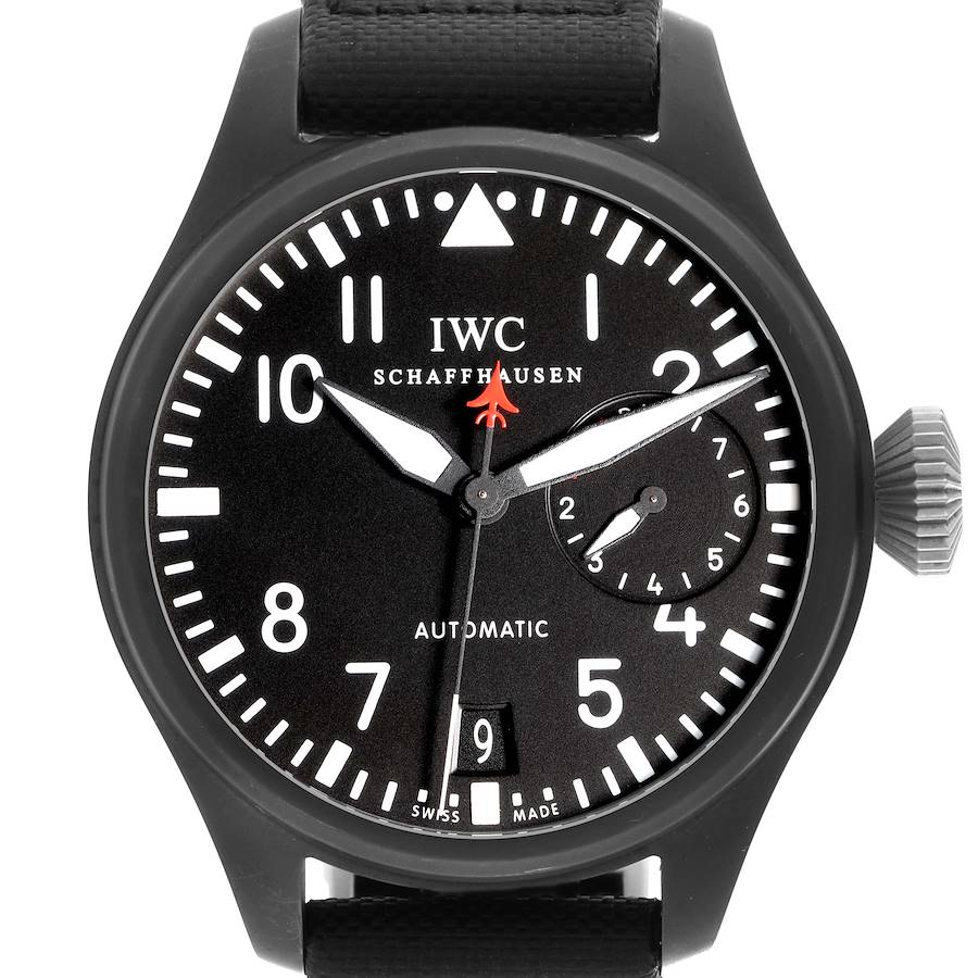 IWC Big Pilots Top Gun Black PVD Automatic Mens Watch IW501901