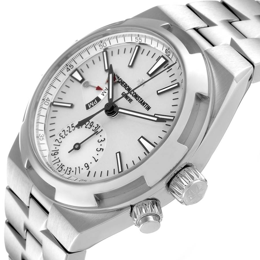 Vacheron Constantin Overseas Dual Time Steel Mens Watch 7900V