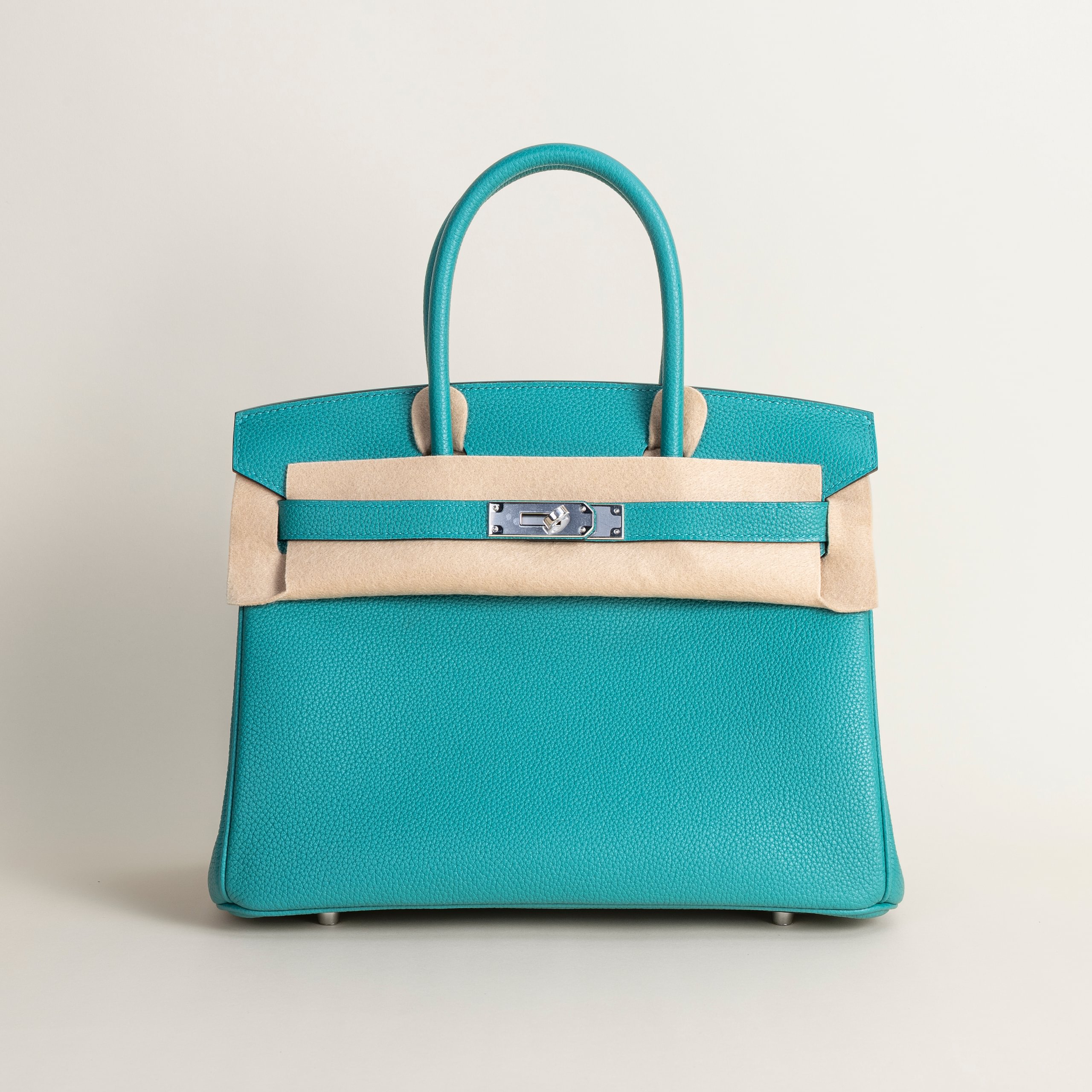 Birkin 30 togo Blue Paon PHW