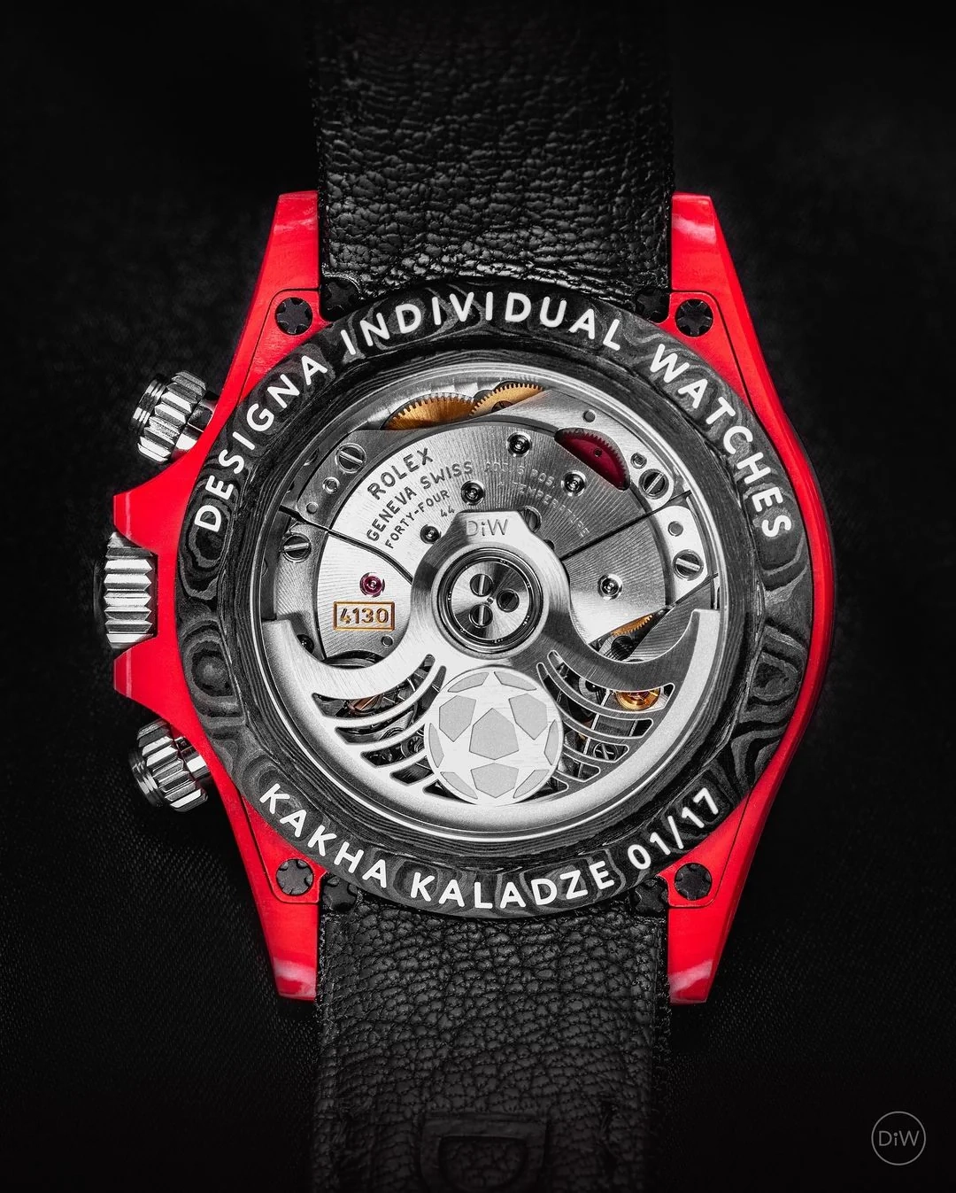 Rolex Daytona "DiW x KAKHA KALADZE" Quartz Fiber Rolex Watch