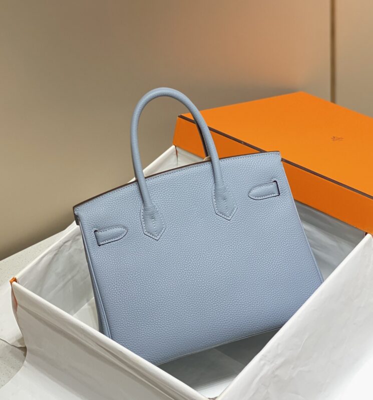 Replica Hermès Birkin Linen Blue