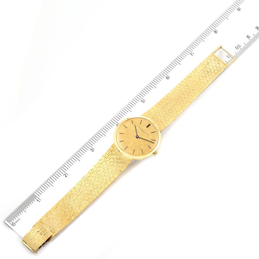 Audemars Piguet Yellow Gold Vintage Mens Watch 3445