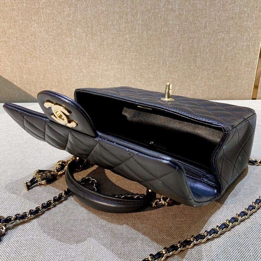 CHANEL CF 20 cm Lion Black