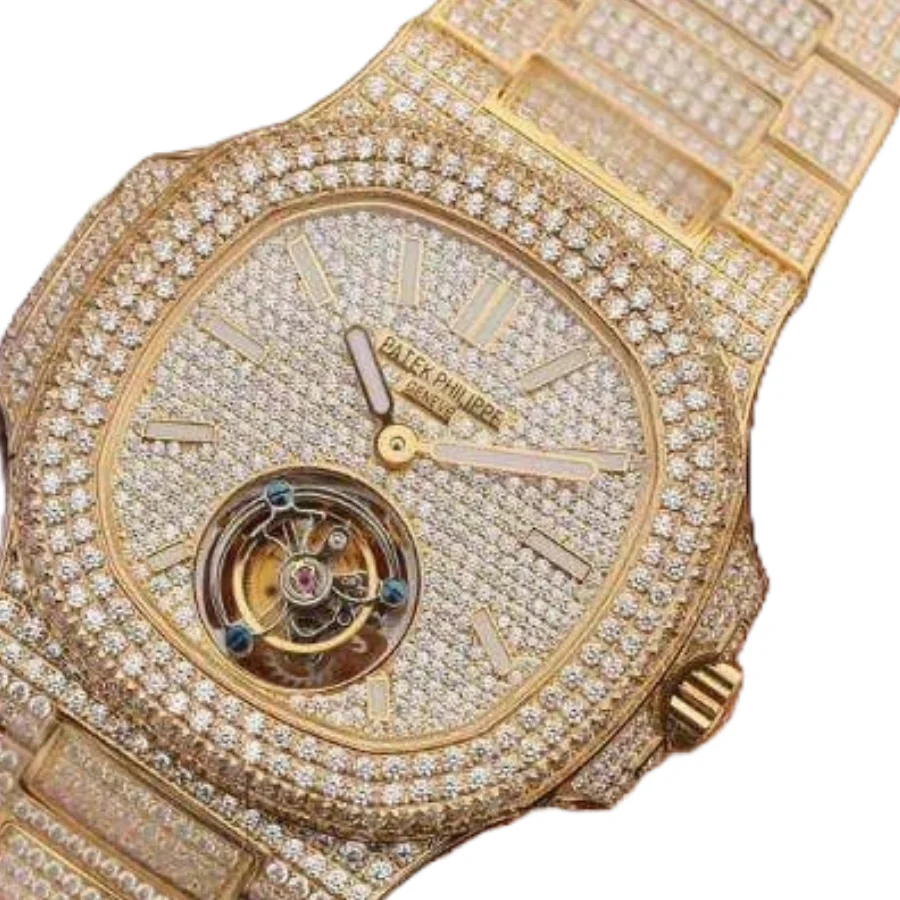 Patek Philippe Nautilus 5711 Super Clone Yellow Gold Tourbillon