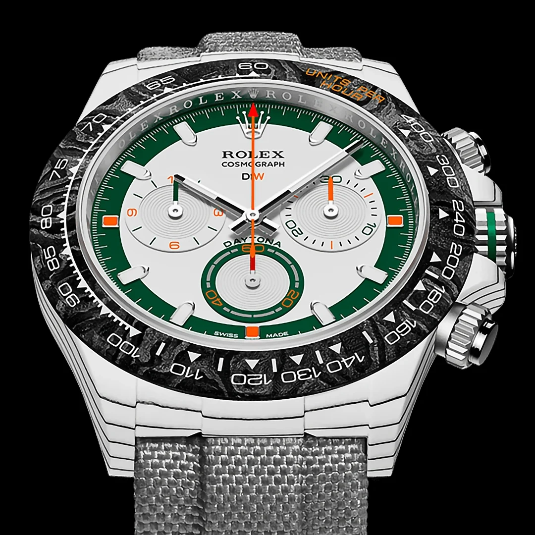 The Ultimate Golfer's Watch: DiW Rolex Daytona with ALPINE Design