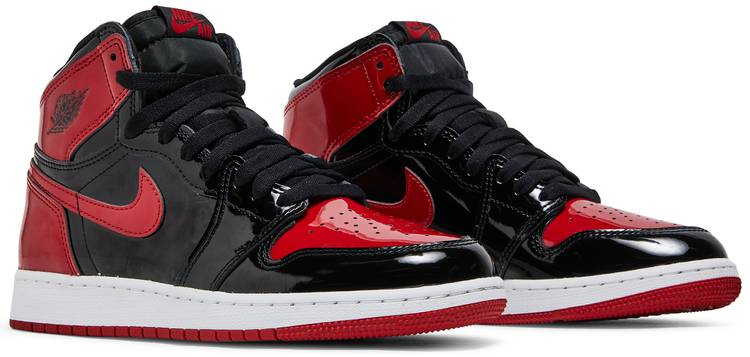 Air Jordan 1 Retro High OG GS Patent Bred 575441-063
