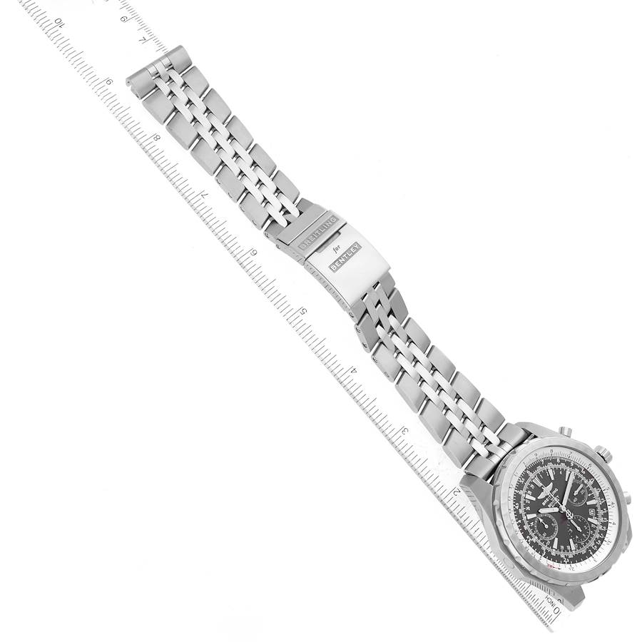 Breitling Bentley Motors T Slate Dial Chronograph Steel Mens Watch A25363