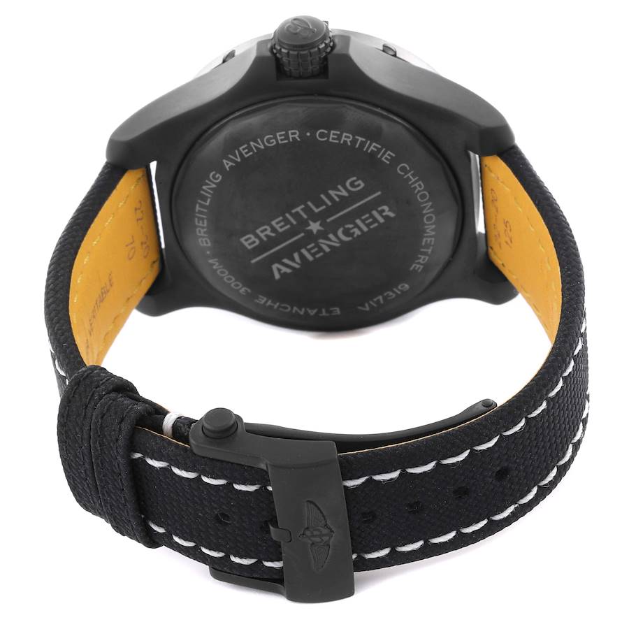 Breitling Avenger 45 Seawolf Night Mission Titanium Mens Watch V17319