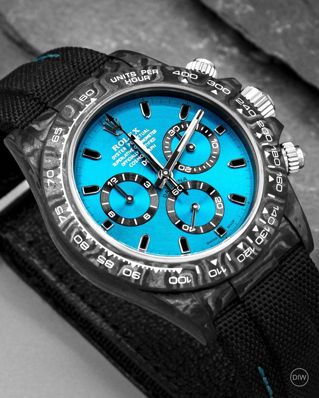 DiW Rolex Daytona Color Changing Dial "AZURE UP PROJECT"