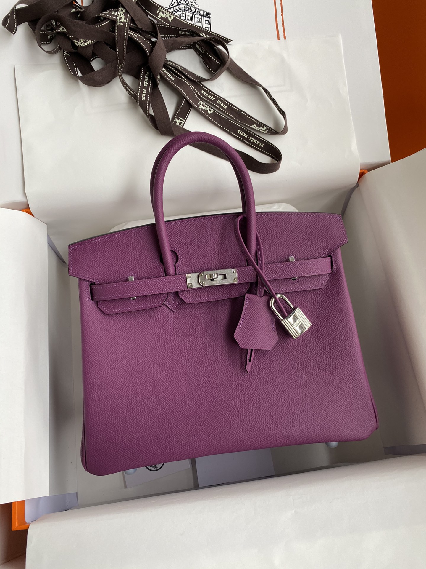 Replica Hermès Birkin Epsom Anemone Purple