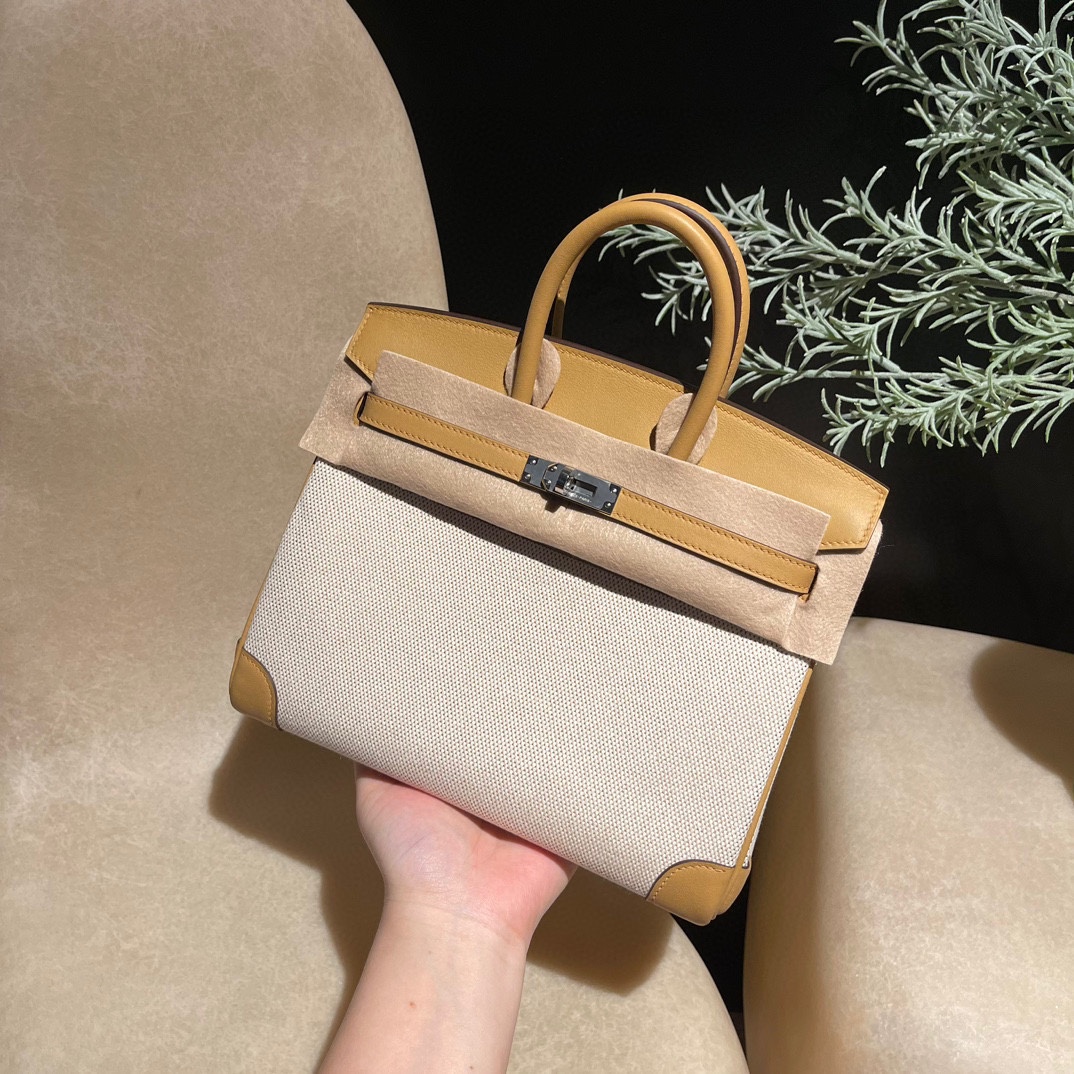 Replica Hermès Birkin Swift Marsala Brown Silver