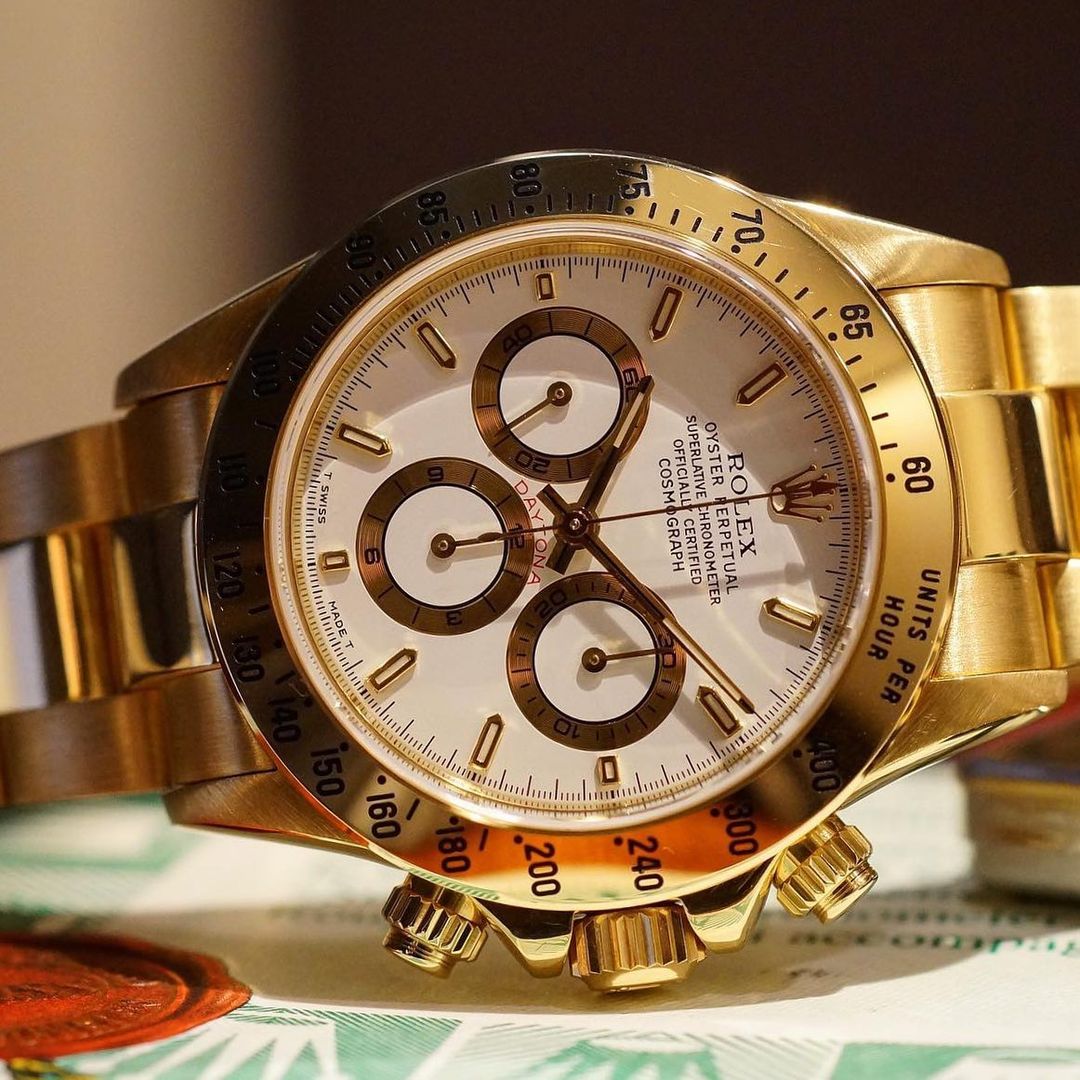 Rolex Cosmograph Daytona 18K Yellow Gold 116508 Series
