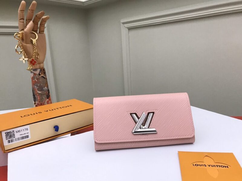 Louis Vuitton Twist Wallet Pink