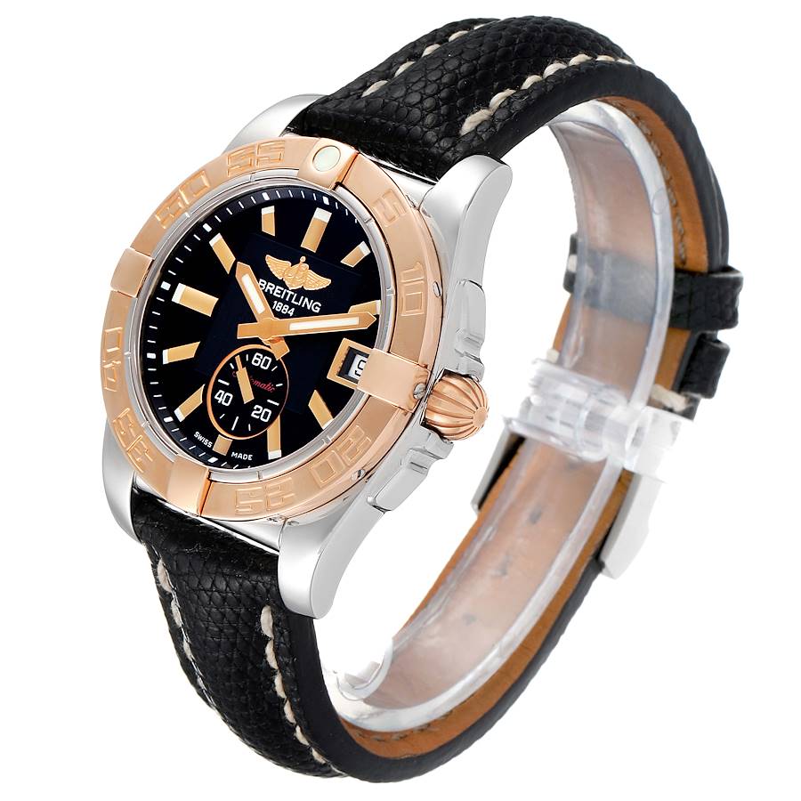 Breitling Galactic 36 Stainless Steel Rose Gold Watch C37330