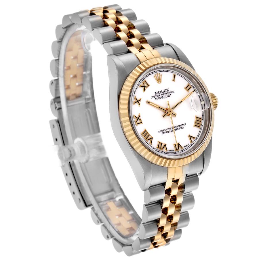 Rolex Datejust Midsize Steel Yellow Gold Ladies Watch 68273