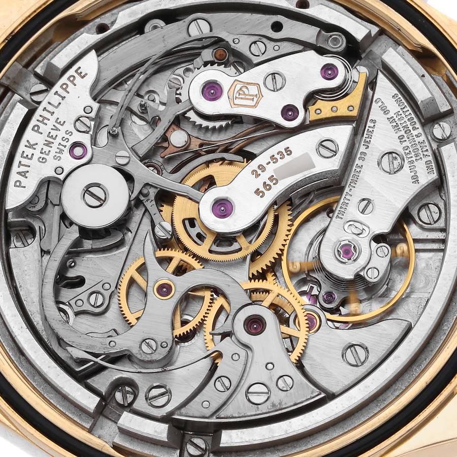 Patek Philippe Complications Chronograph Yellow Gold Mens Watch 5170
