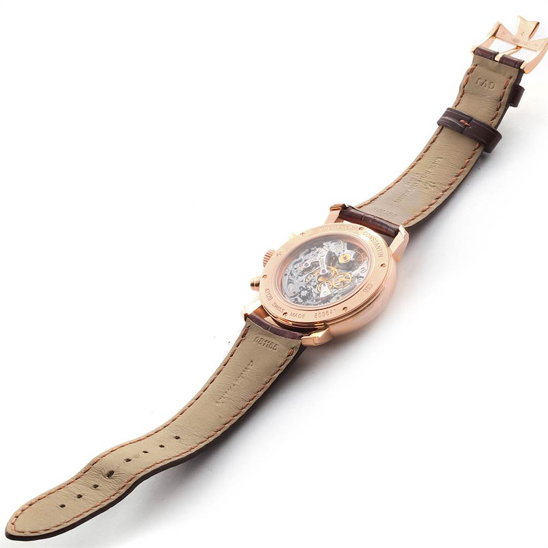 Vacheron Constantin Malte Rose Gold Manual Chronograph Mens Watch 47120