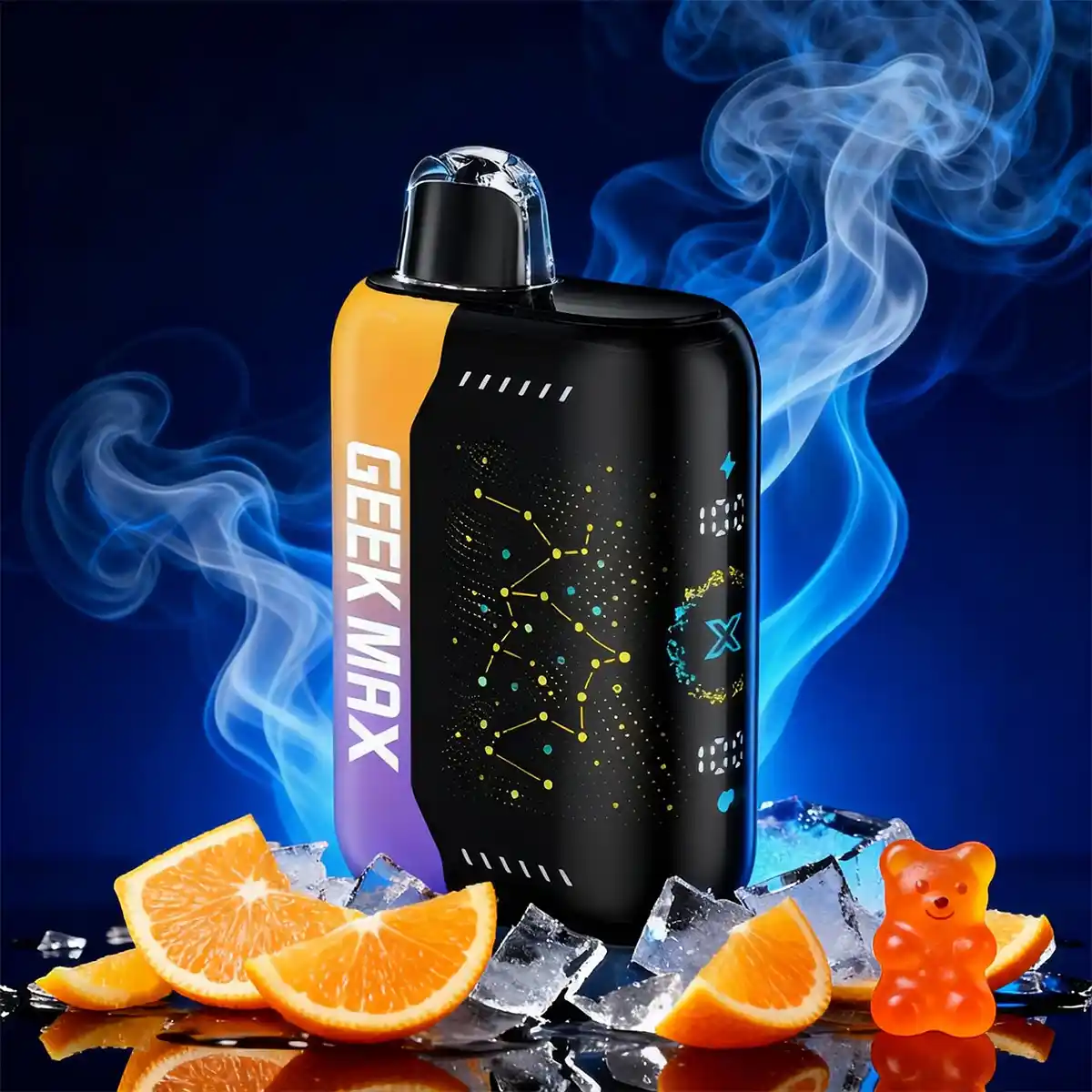 Orange Fcuking Fab | Geek Max 30000 Puffs Disposable Vape - JNR Vape US
