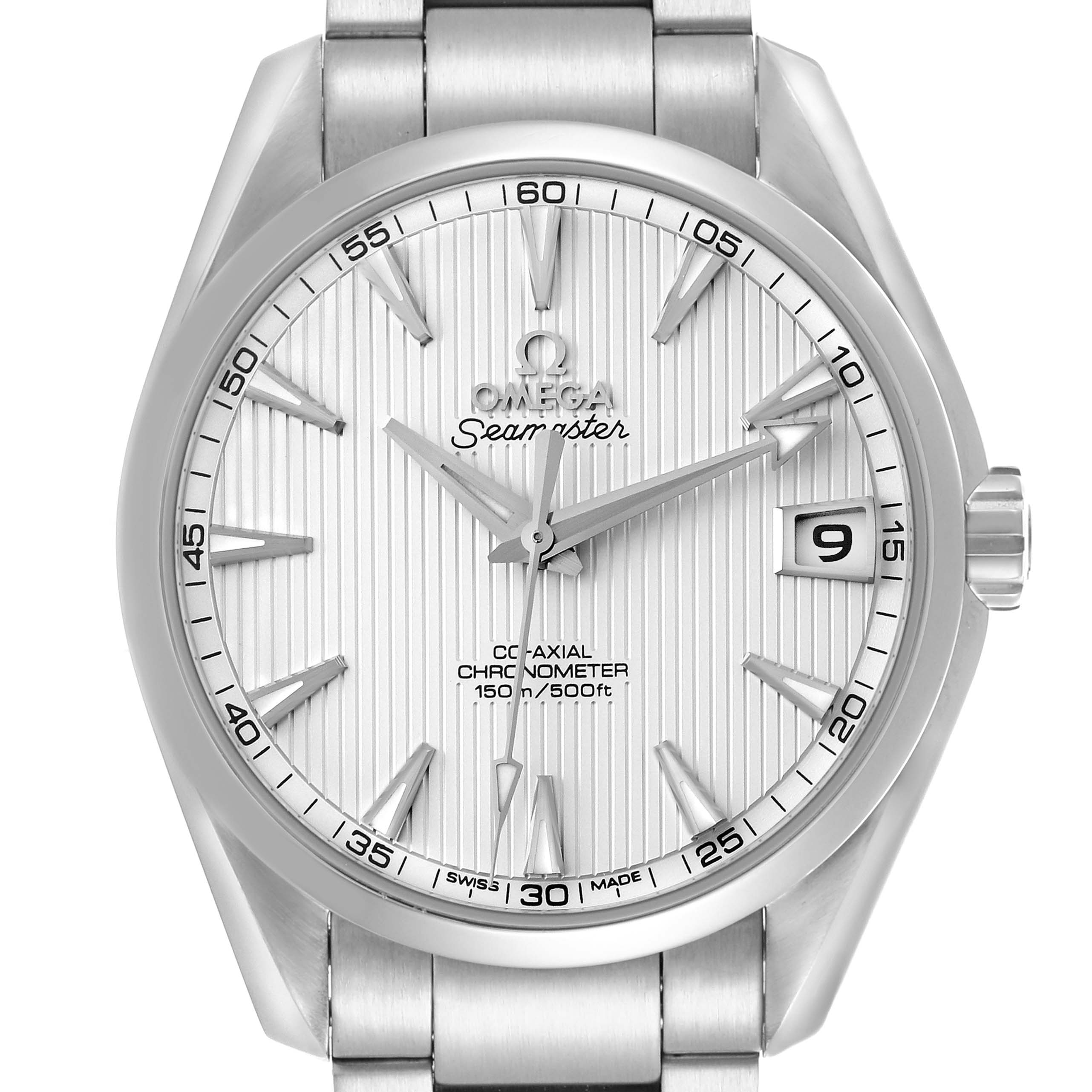 Omega Seamaster Aqua Terra Steel Mens Watch 38.5 MM 231.10.39.21.02.001