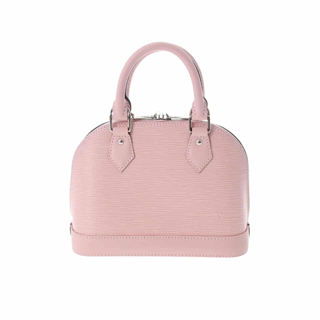 Louis Vuitton Epi Alma BB Rose Ballerine 25Cm M41327