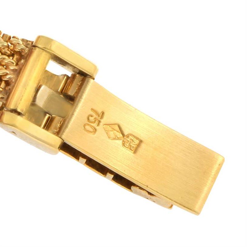 Audemars Piguet Vintage 18k Yellow Gold 1.67 Ct Diamond Cocktail Watch