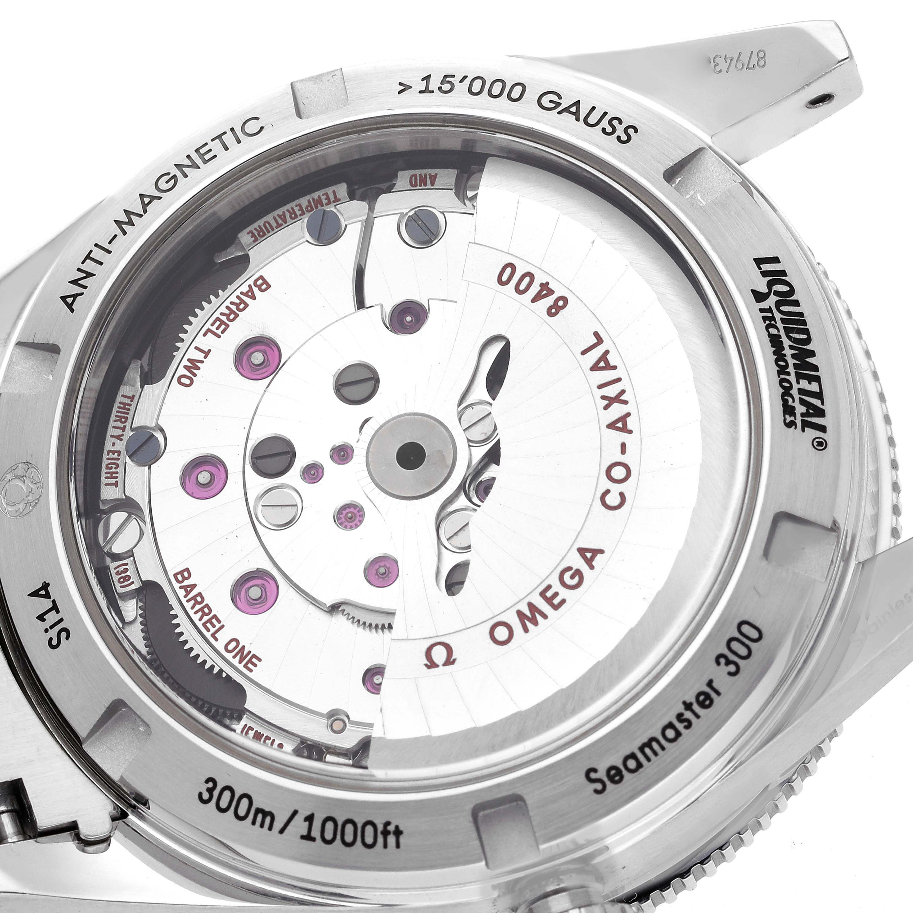 Omega Seamaster 300 Master CoAxial Steel Mens Watch 41.0 MM 233.30.41.21.01.001