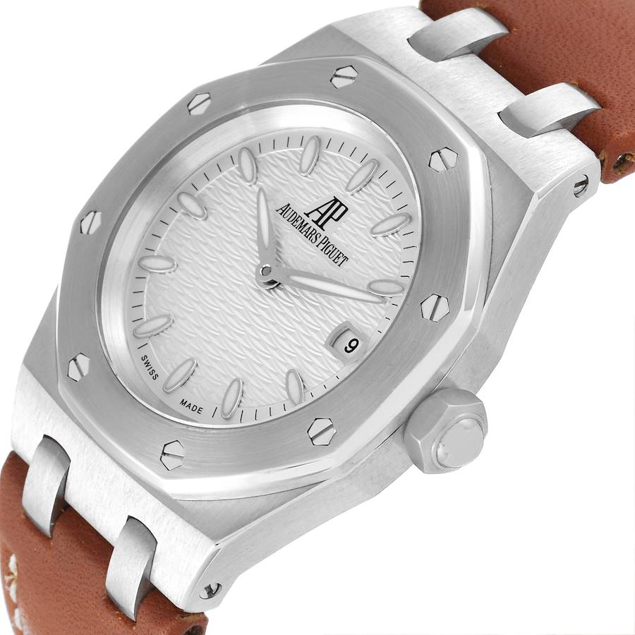 Audemars Piguet Lady Royal Oak 33 mm Silver Dial Steel Ladies Watch 67600ST