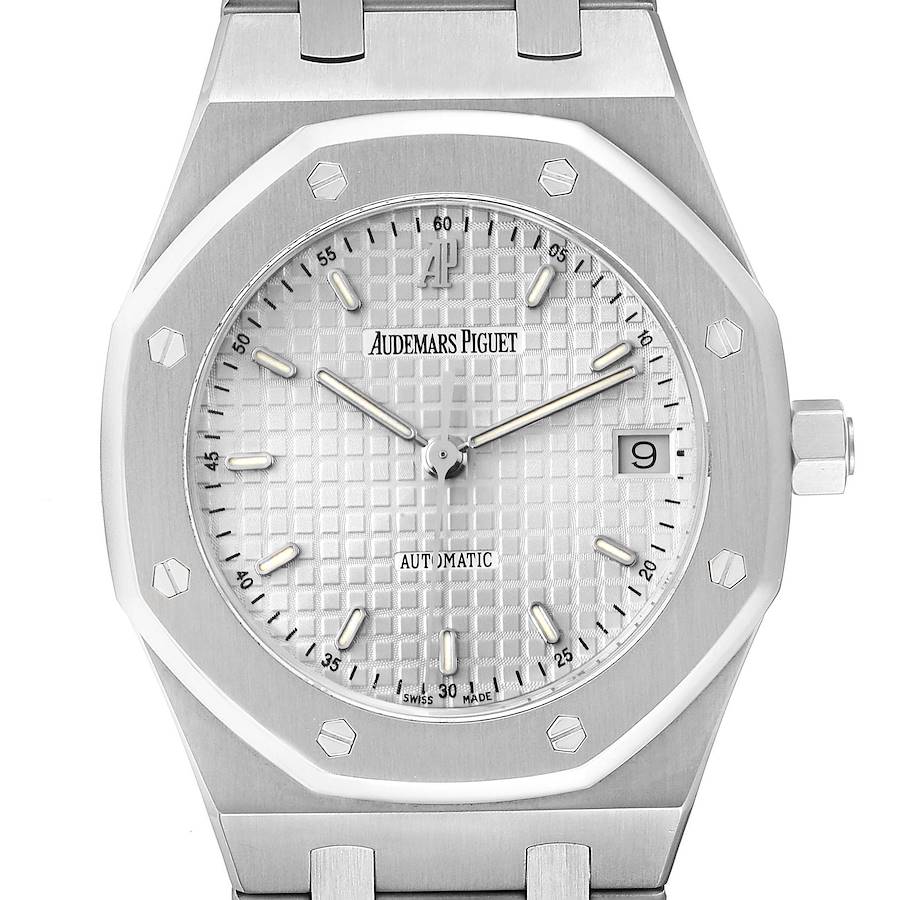 Audemars Piguet Royal Oak White Dial Steel Mens Watch 14790ST
