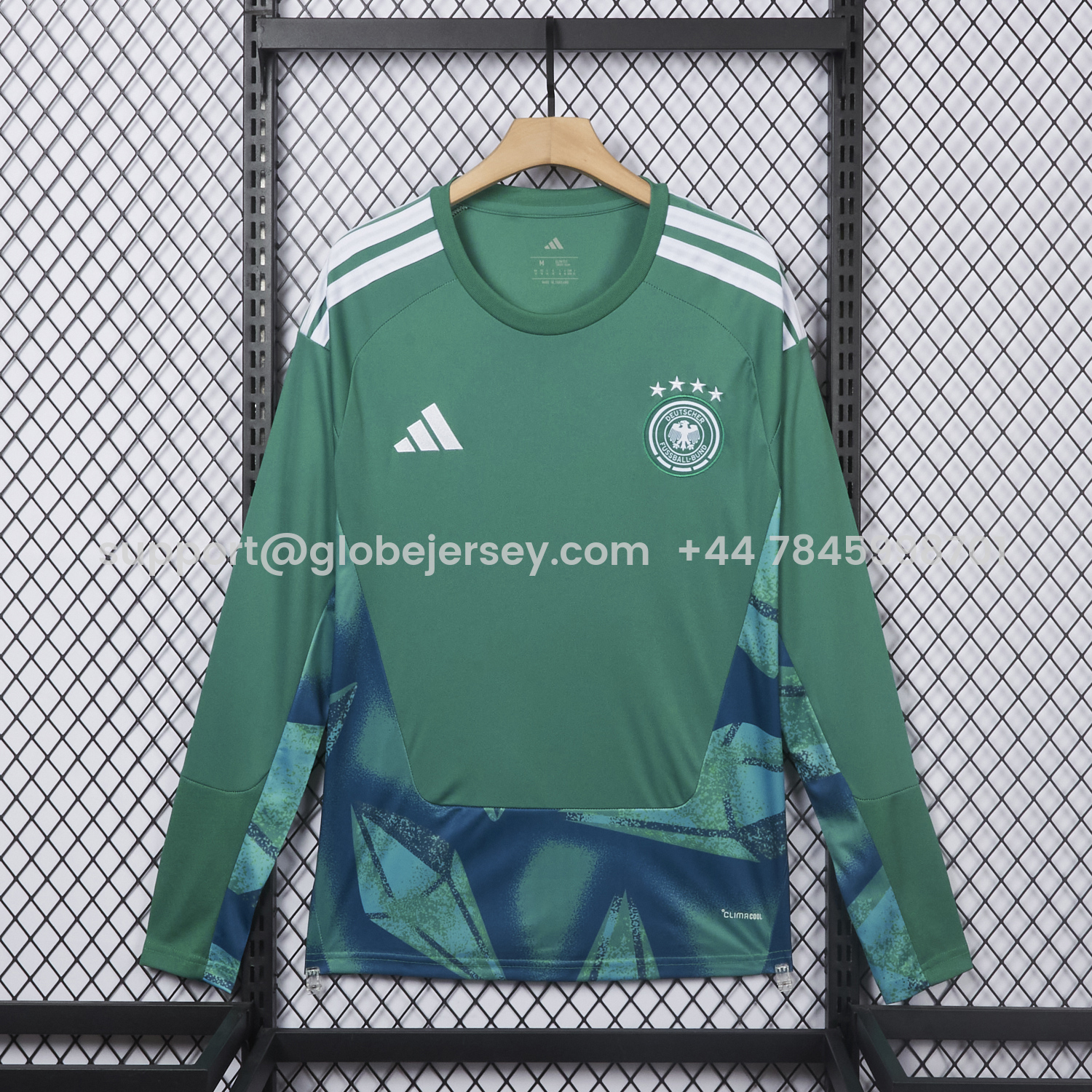 Germany 2026 Goalkeeper Green Long Sleeves Jersey - Fans Version