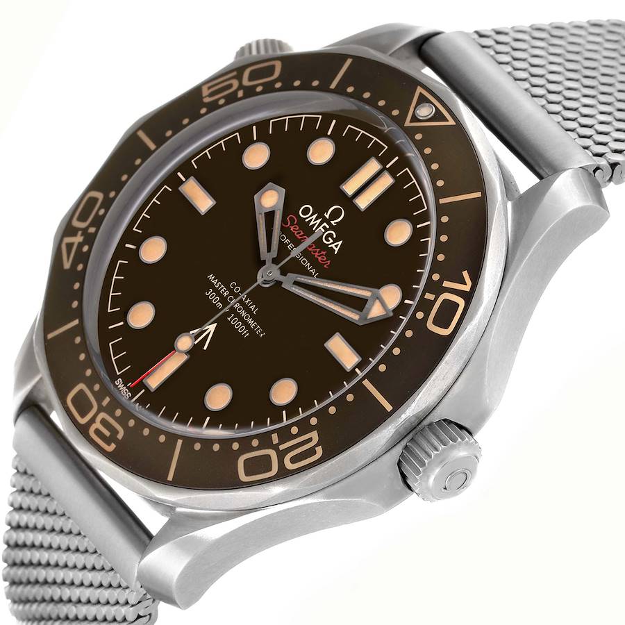 Omega Seamaster 007 Edition Titanium Mens Watch 210.90.42.20.01.001