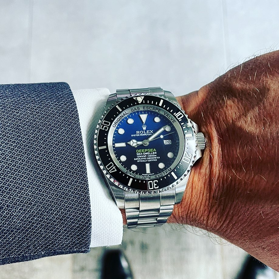 The Newest Realse-?Big Promotion-Rolex Sea-Dweller Deepsea 126660 D-Blue "James Cameron" Blue Dial 44mm Unworn