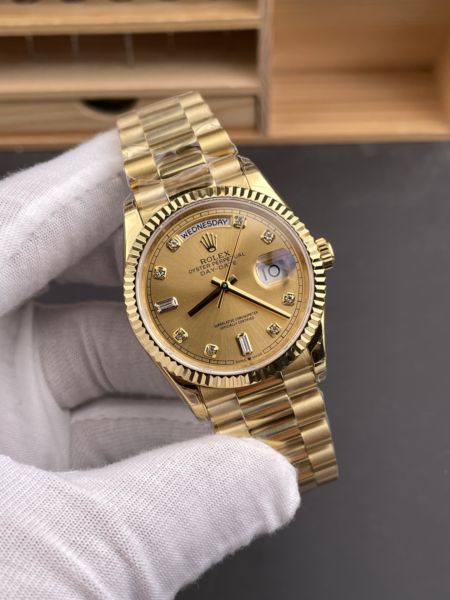 Day-Date Champagne Dial