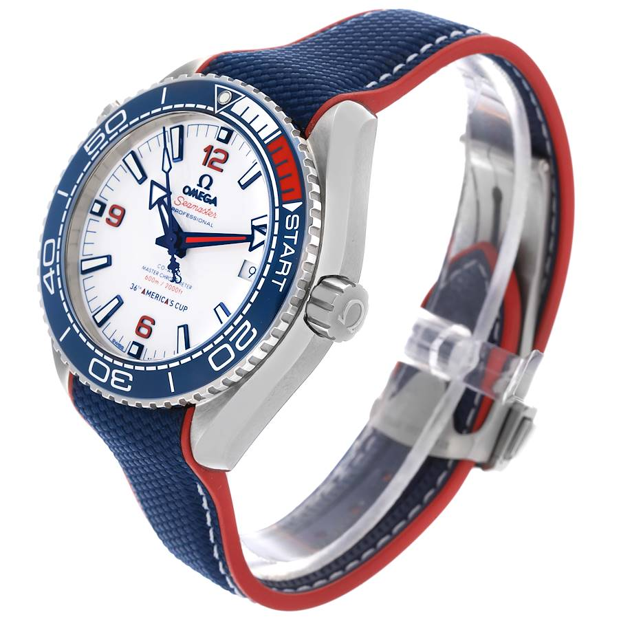 Omega Seamaster Planet Ocean America Cup Limited Edition Watch 215.32.43.21.04.001